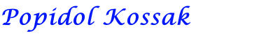 Popidol Kossak